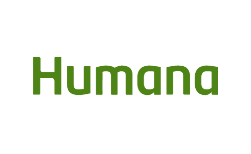 Humana logo in green text on a transparent background.